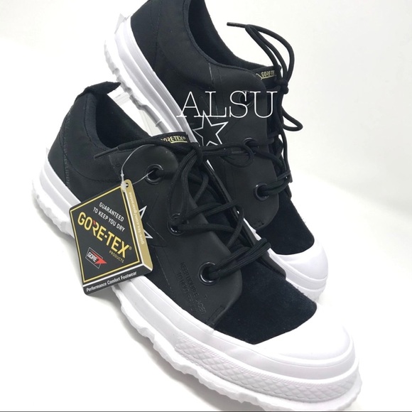 Converse One Star MC18 OX Gore-Tex Black White W - Picture 7 of 8